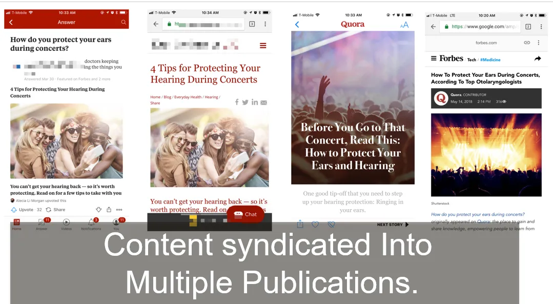 Content Syndicated