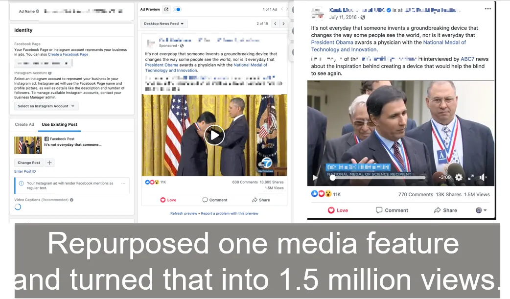 1.5 Million Video Plays